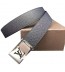 Louis Vuitton Initials Taiga Leather Belt 1411