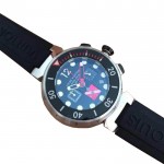 Louis Vuitton Tambour Diving Automatic Black 2607