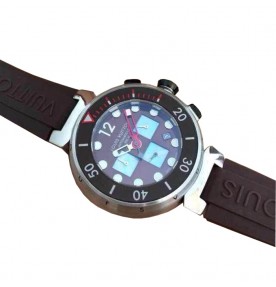 Louis Vuitton Tambour Diving Automatic Brown 2616