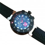 Louis Vuitton Tambour Diving Automatic Black 2610