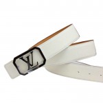 Louis Vuitton Initials Taiga Leather Belt 1417