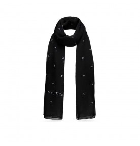 Louis Vuitton Monogram Plume Stole 1600