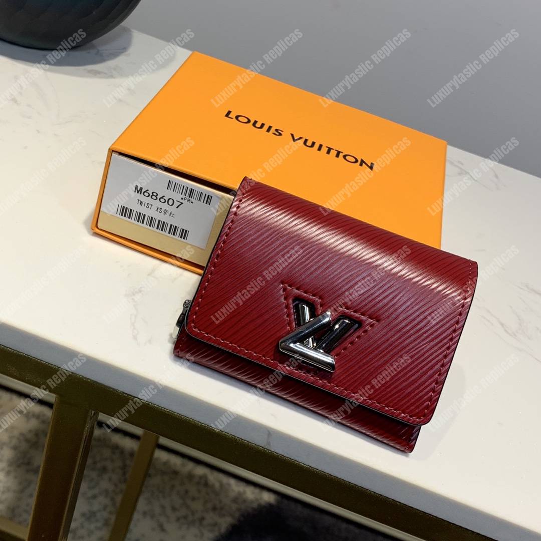 Louis Vuitton Twist XS Wallet Cherry Berry - Bags Valley