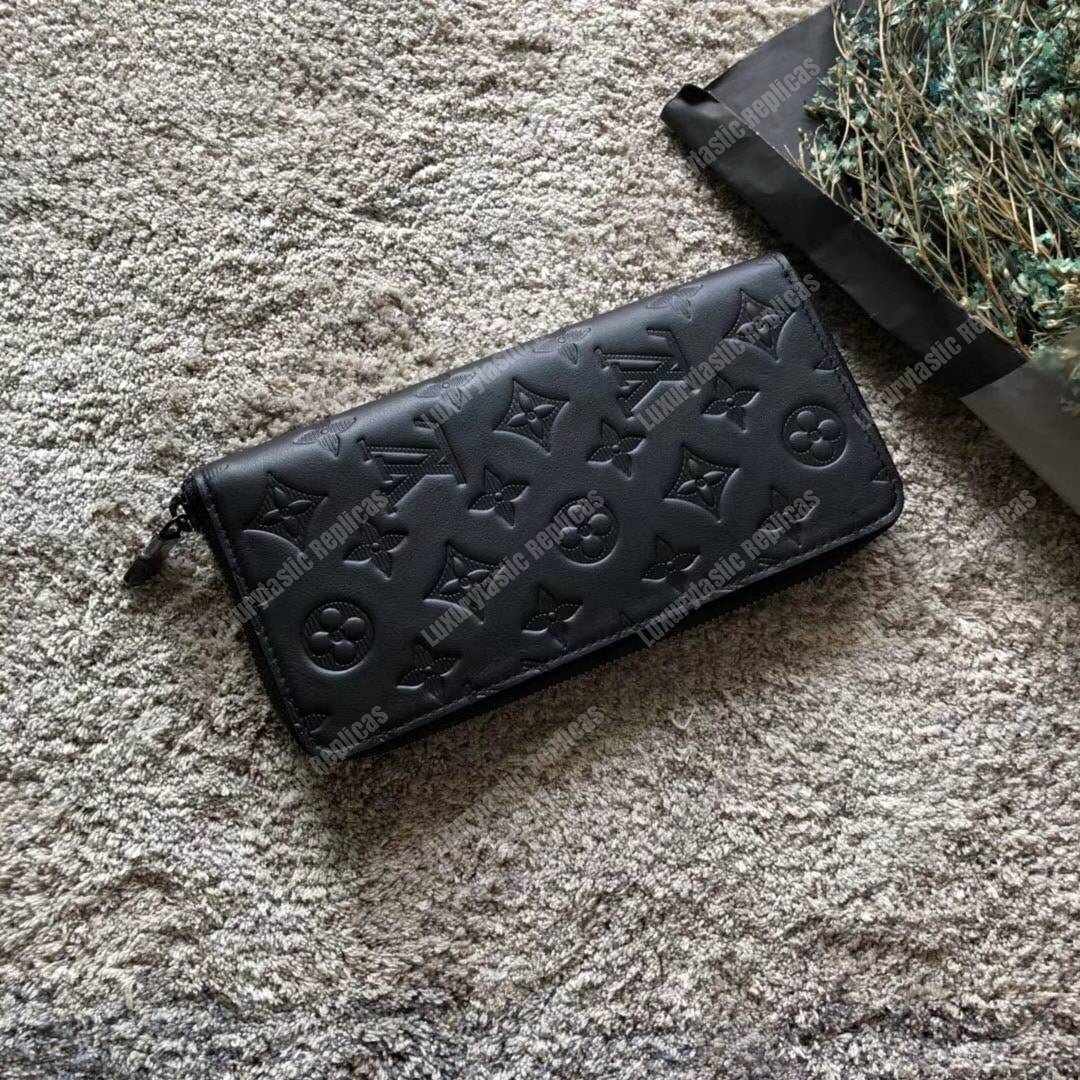 At Auction: A Louis Vuitton Monogram Shadow Zippy Wallet Vertical