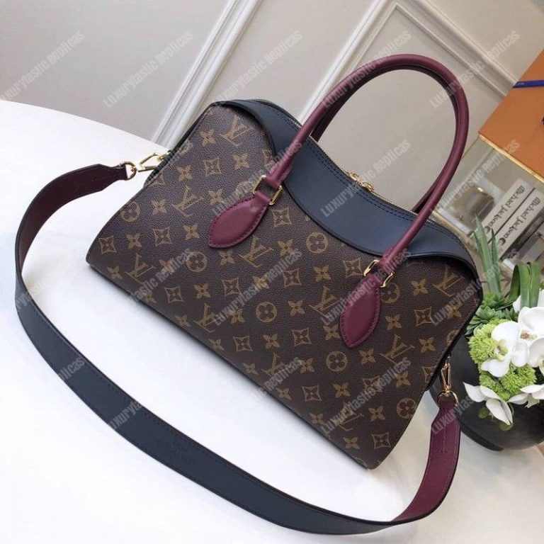 Louis Vuitton Tuileries Bag Monogram Marine Bordeaux - Bags Valley