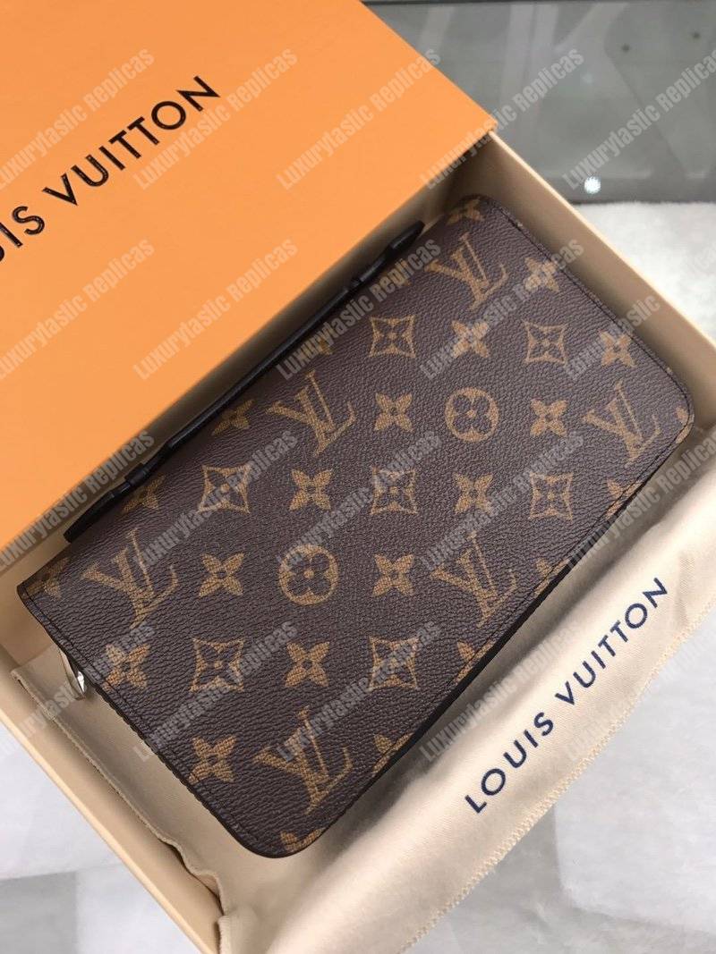 Louis Vuitton Zippy XL Wallet Monogram Macassar Canvas - Bags Valley