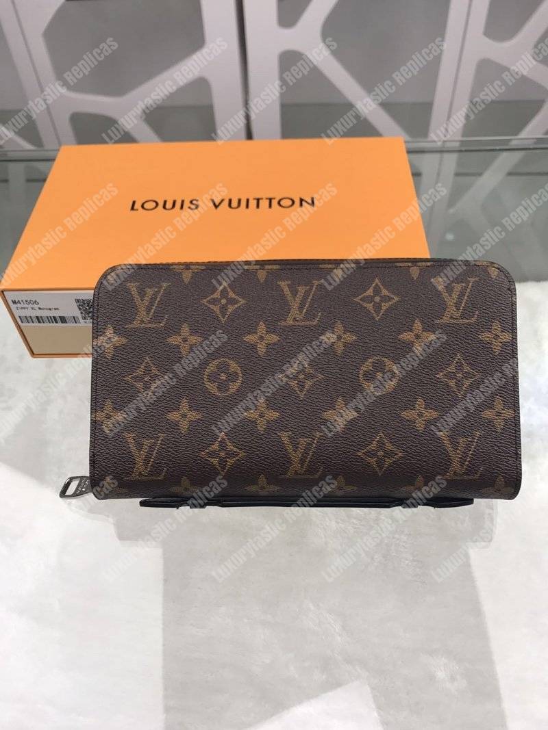 Louis Vuitton Zippy XL Wallet Monogram Macassar Canvas - Bags Valley