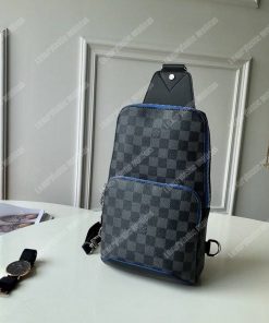 Louis Vuitton Avenue Sling Bag Damier Graphite  Louis vuitton, Louis  vuitton backpack, Sling bag