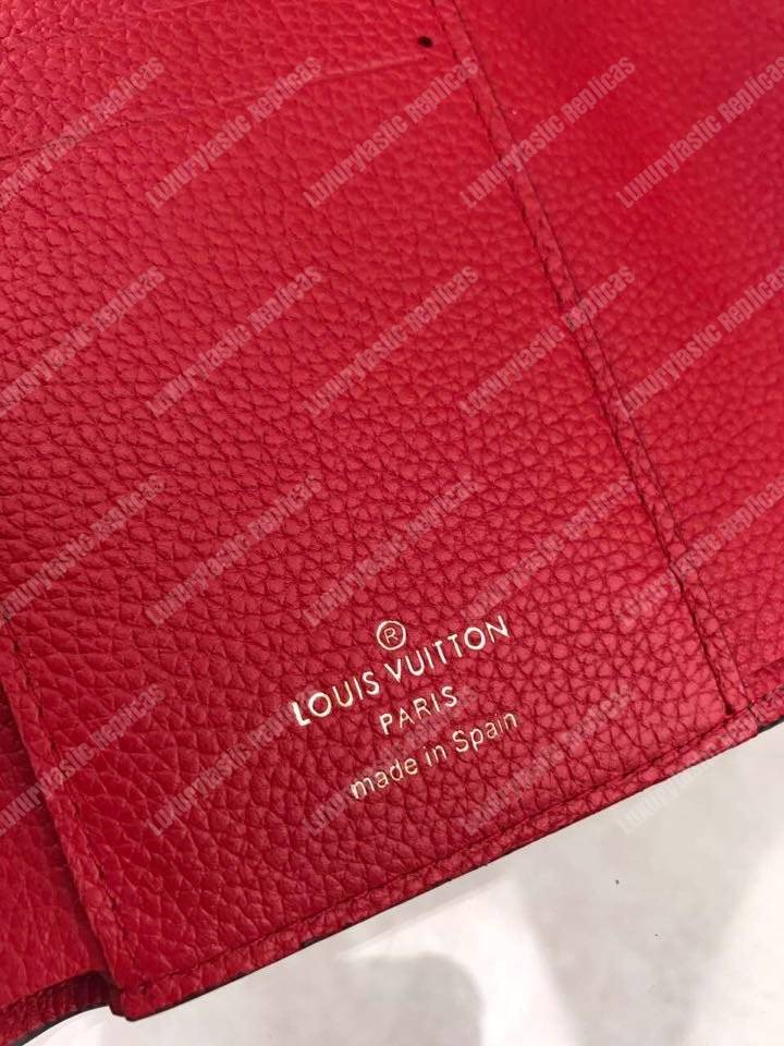 Louis Vuitton Double V Compact Wallet Rubis - Bags Valley