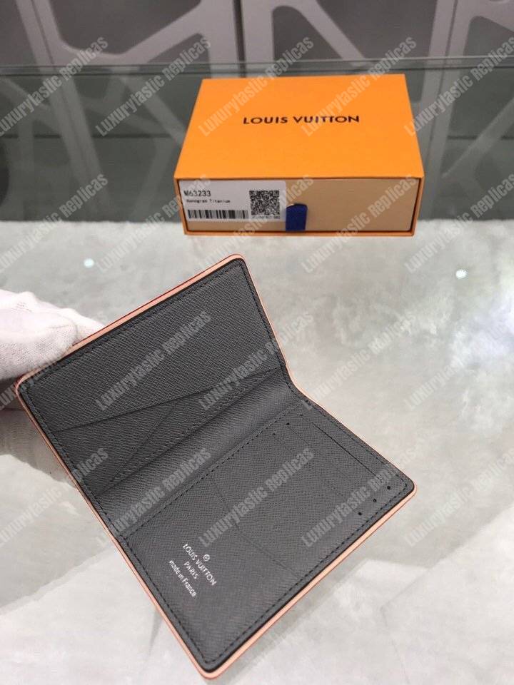 Louis Vuitton Pocket Organizer Monogram Titanium - Bags Valley