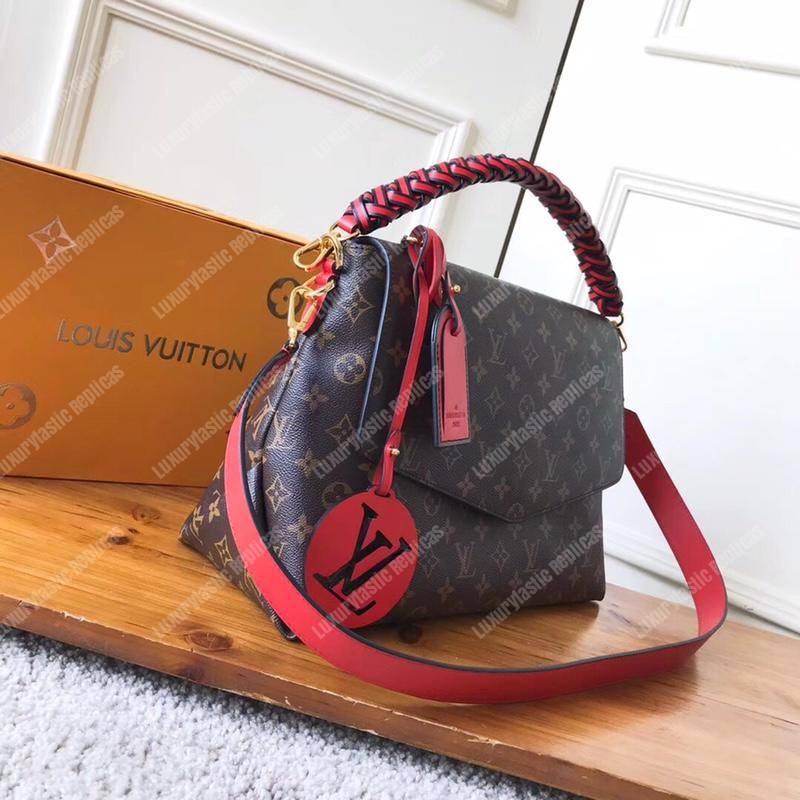 Unboxing LOUIS VUITTON Beaubourg MM Scarlet Red/Ecarlate N40176 Damier  Ebene Canvas NEW EDITION 2019 
