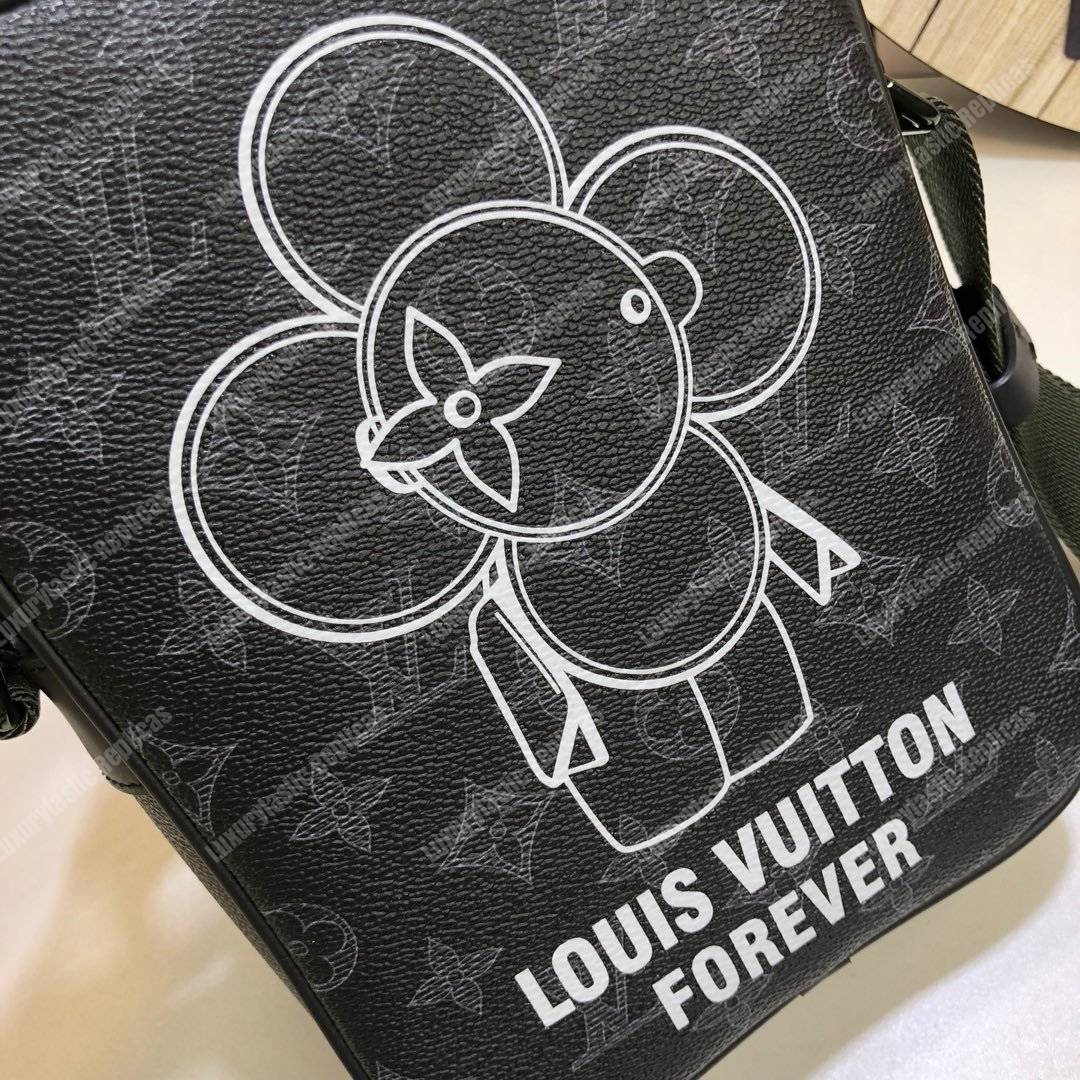 Louis Vuitton Forever Monogram Eclipse Danube PM - Black Messenger Bags,  Bags - LOU619333