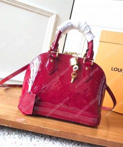 louis vuitton alma bb monogram vernis leather