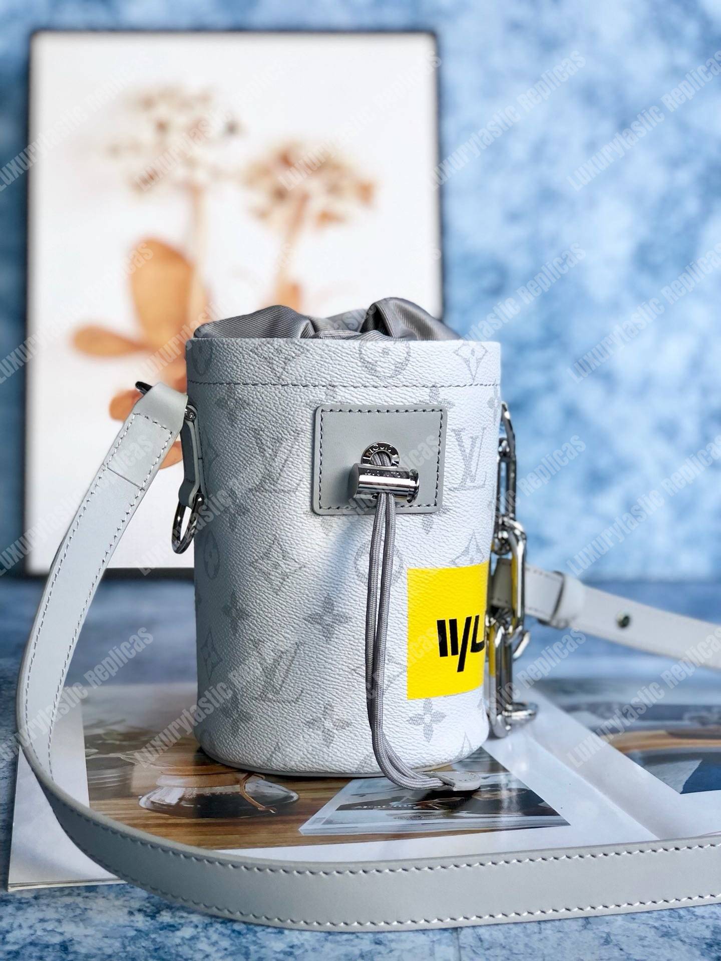 Louis Vuitton Chalk Nano Bag Monogram White - Bags Valley