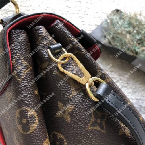 Louis Vuitton Georges BB Monogram Coquelicot Peche - Bags Valley