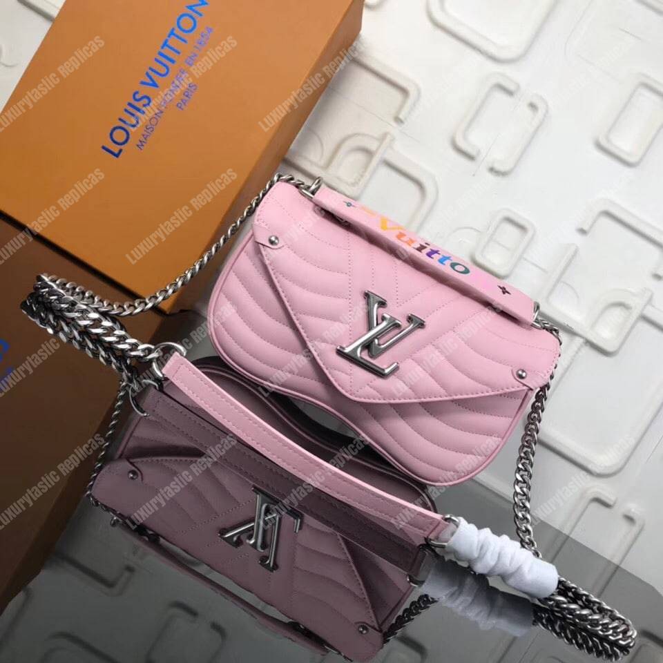 Louis Vuitton Pretty in Pink New Wave Chain Handbag MM Unboxing