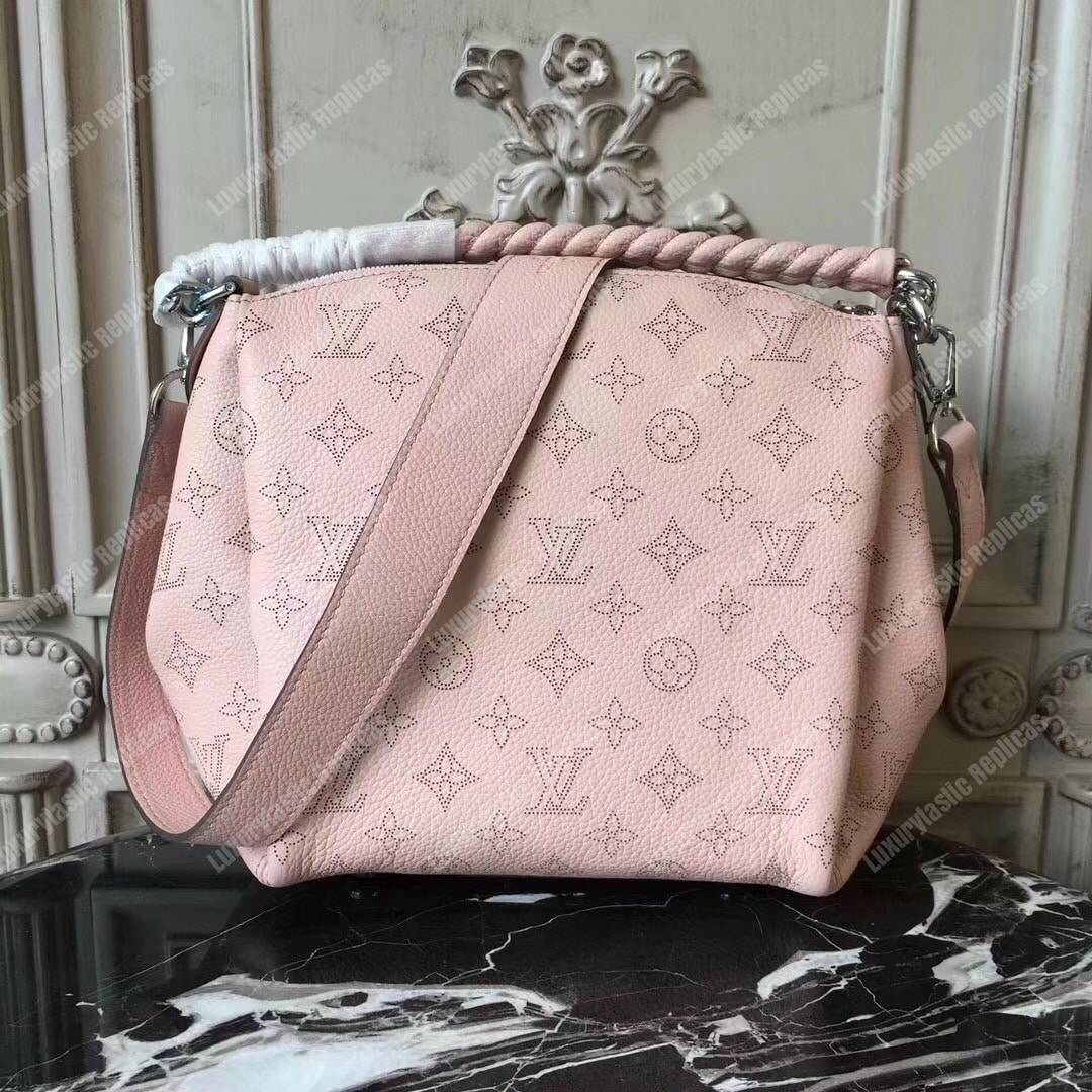 Louis Vuitton Babylone Mahina Chain Bb Magnolia Pink Shoulder Bag