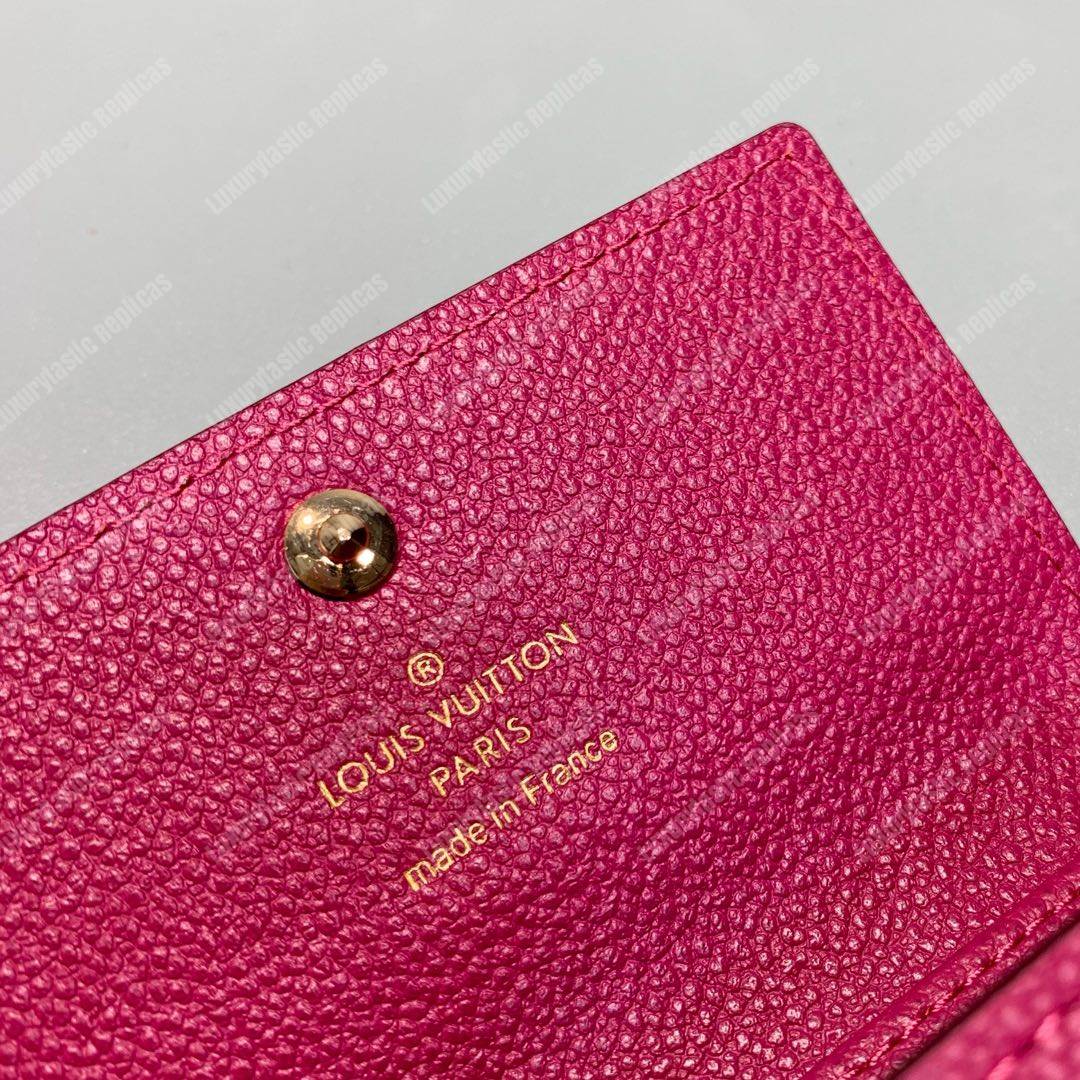Louis Vuitton Red Monogram Empreinte 6 Key Holder