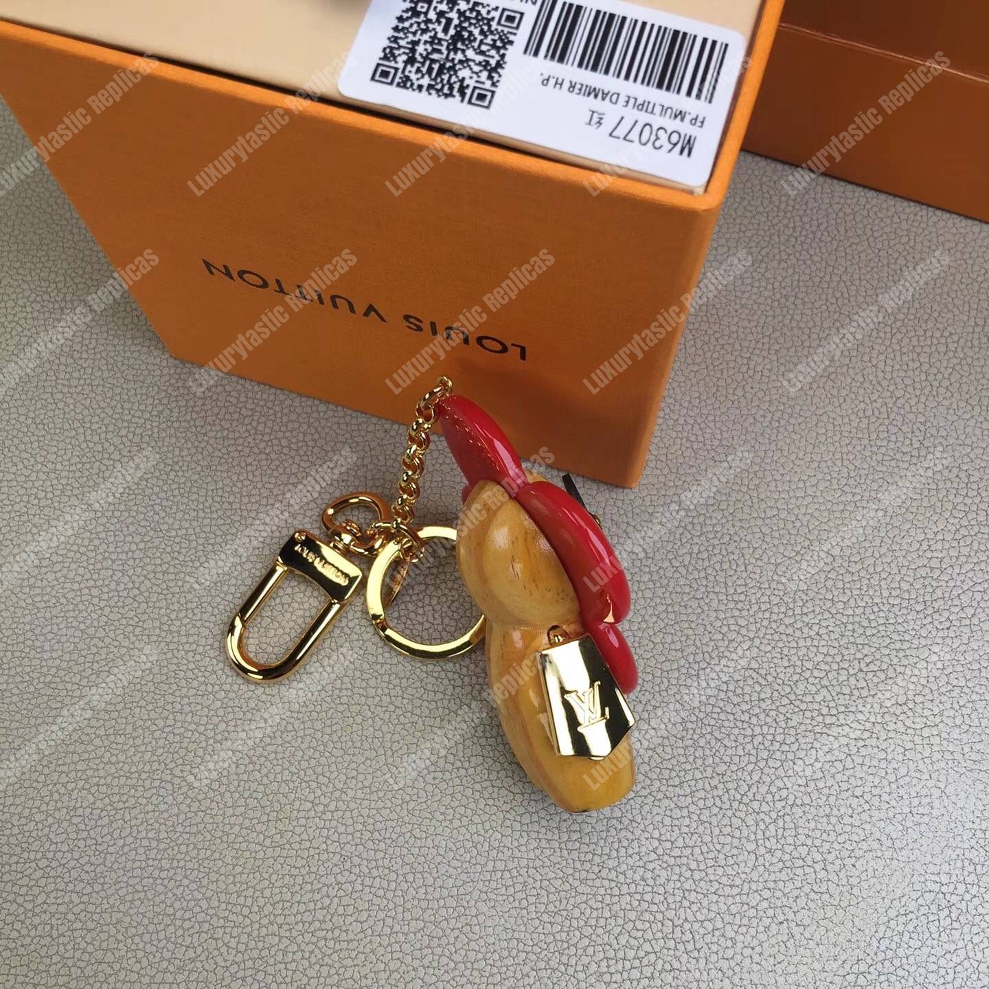 Louis Vuitton Vivienne Skateboarder Bag Charm & Key Holder - Red Keychains,  Accessories - LOU555917
