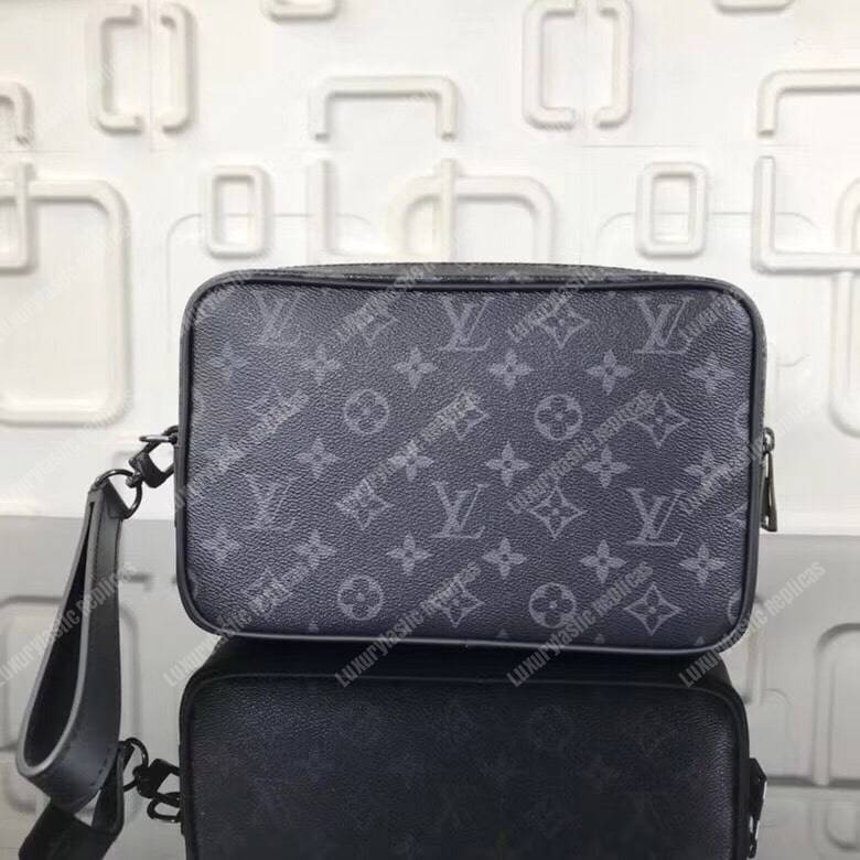 Replica Louis Vuitton Kasai Clutch Monogram Macassar M42838 Fake Sale