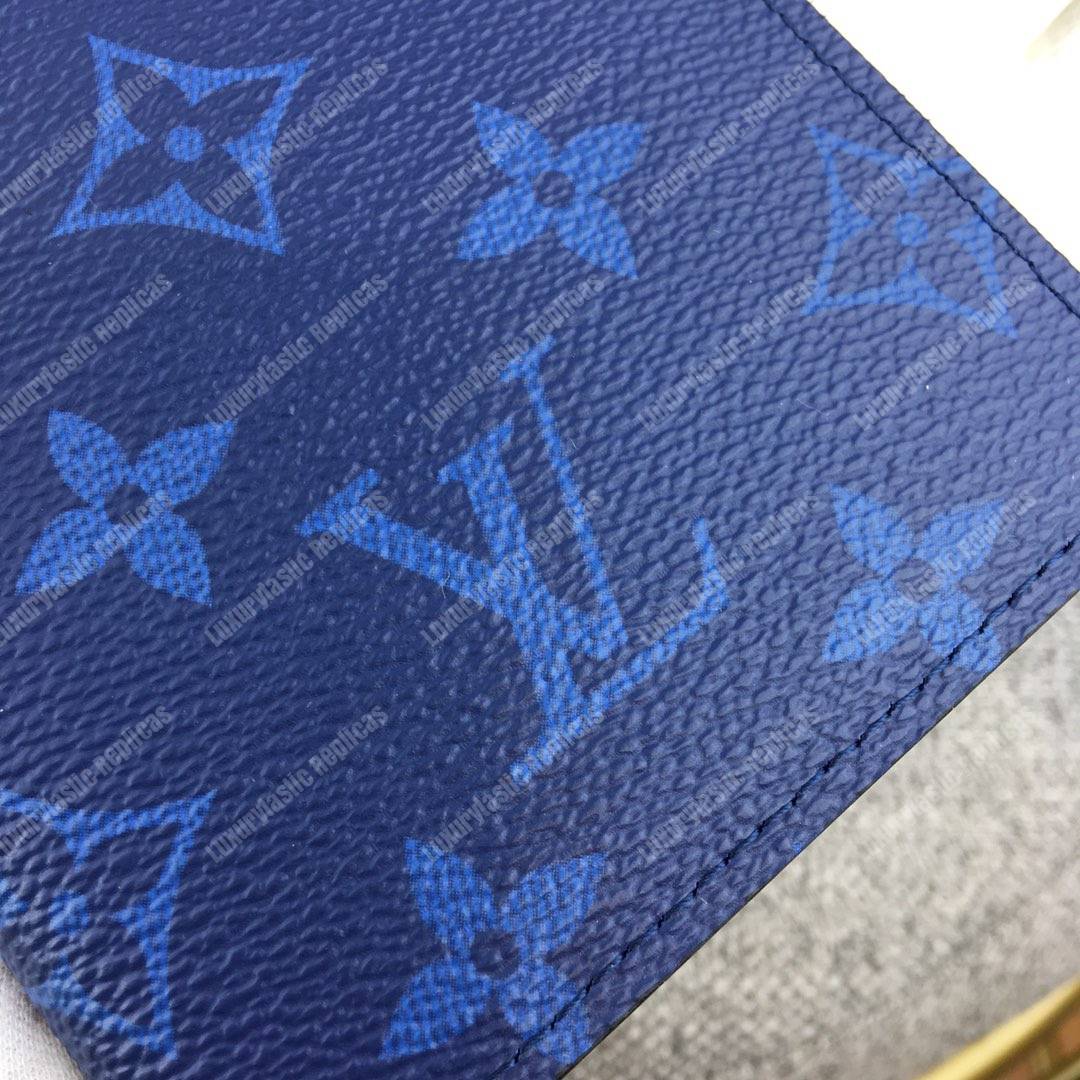 Louis Vuitton Passport Cover Taiga Monogram Cobalt - Bags Valley