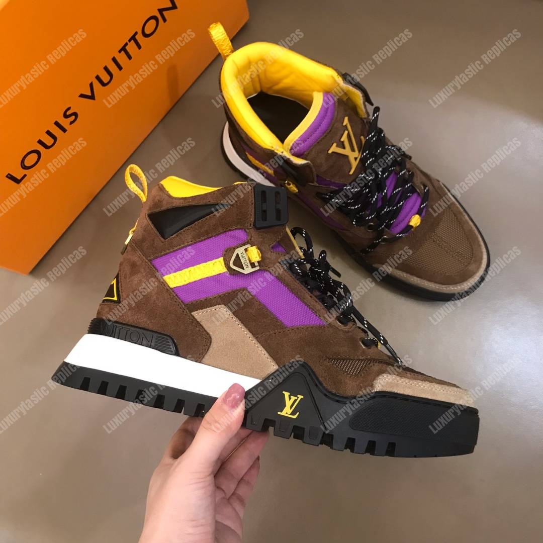 Louis Vuitton Hiking Ankle Boot Violet - Bags Valley