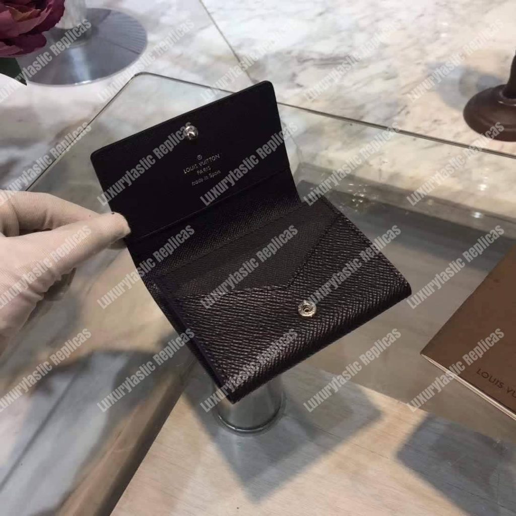 Louis Vuitton Enveloppe Carte De Visite Noir - Bags Valley