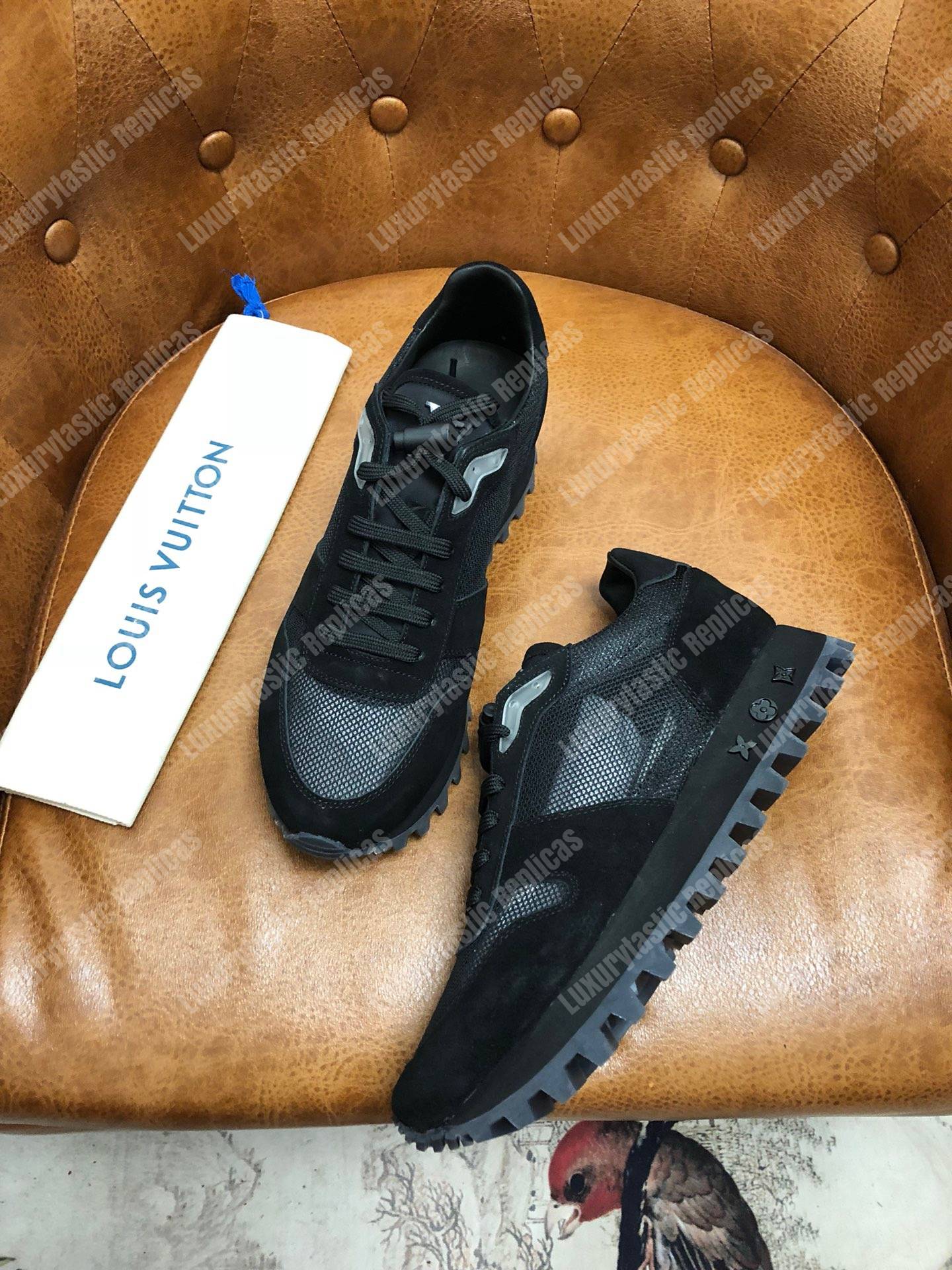 ≥ Louis Vuitton Runners Tatic Black/Zwart Nieuw! — Schoenen