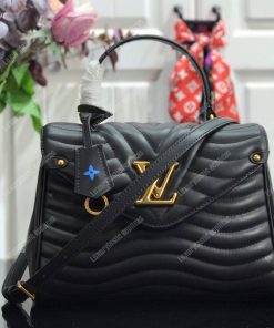 Louis Vuitton New Wave Top Wave Tophandle Handbag Noir Bags Valley