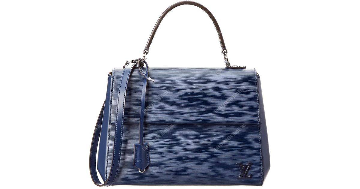 Louis Vuitton Cluny MM Epi Leather Indigo - Bags Valley