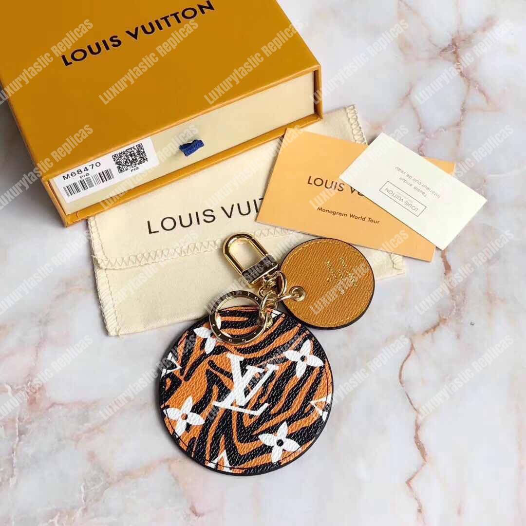 Louis Vuitton Monogram Reverse Key Holder And Bag Charm - Bags Valley
