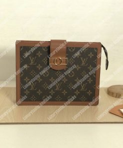 Louis Vuitton Dauphine Clutch new Brown ref.175006 - Joli Closet