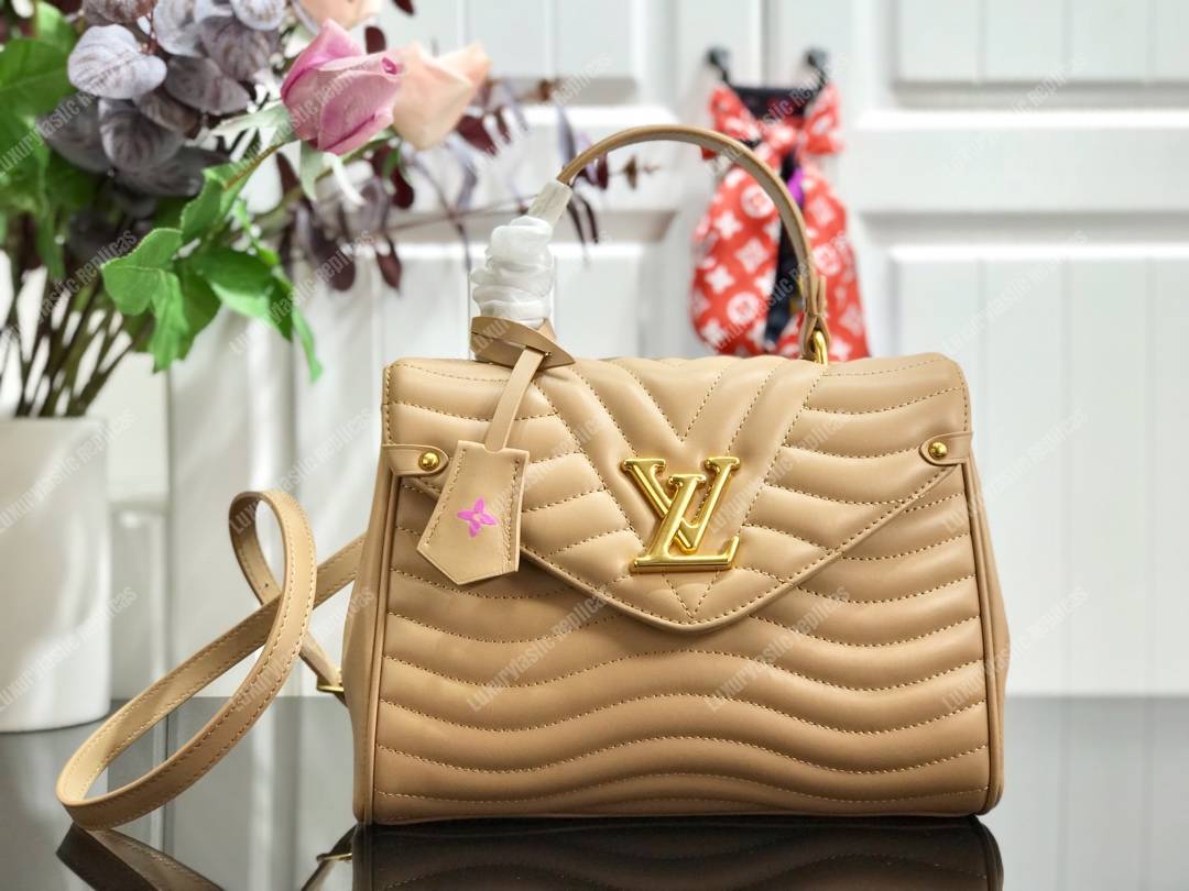 Louis Vuitton New Wave Tophandle Handbag Hazelnut Bags Valley