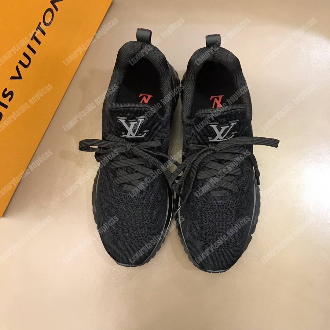 Louis Vuitton V.N.R Sneaker Black or - TenToes Sneakerz