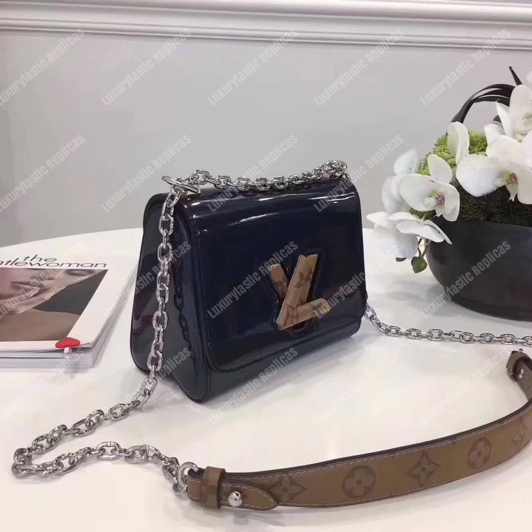 Louis Vuitton Vintage - Vernis Twist PM - Black - Vernis Leather and Leather  Pouch - Luxury High Quality - Avvenice