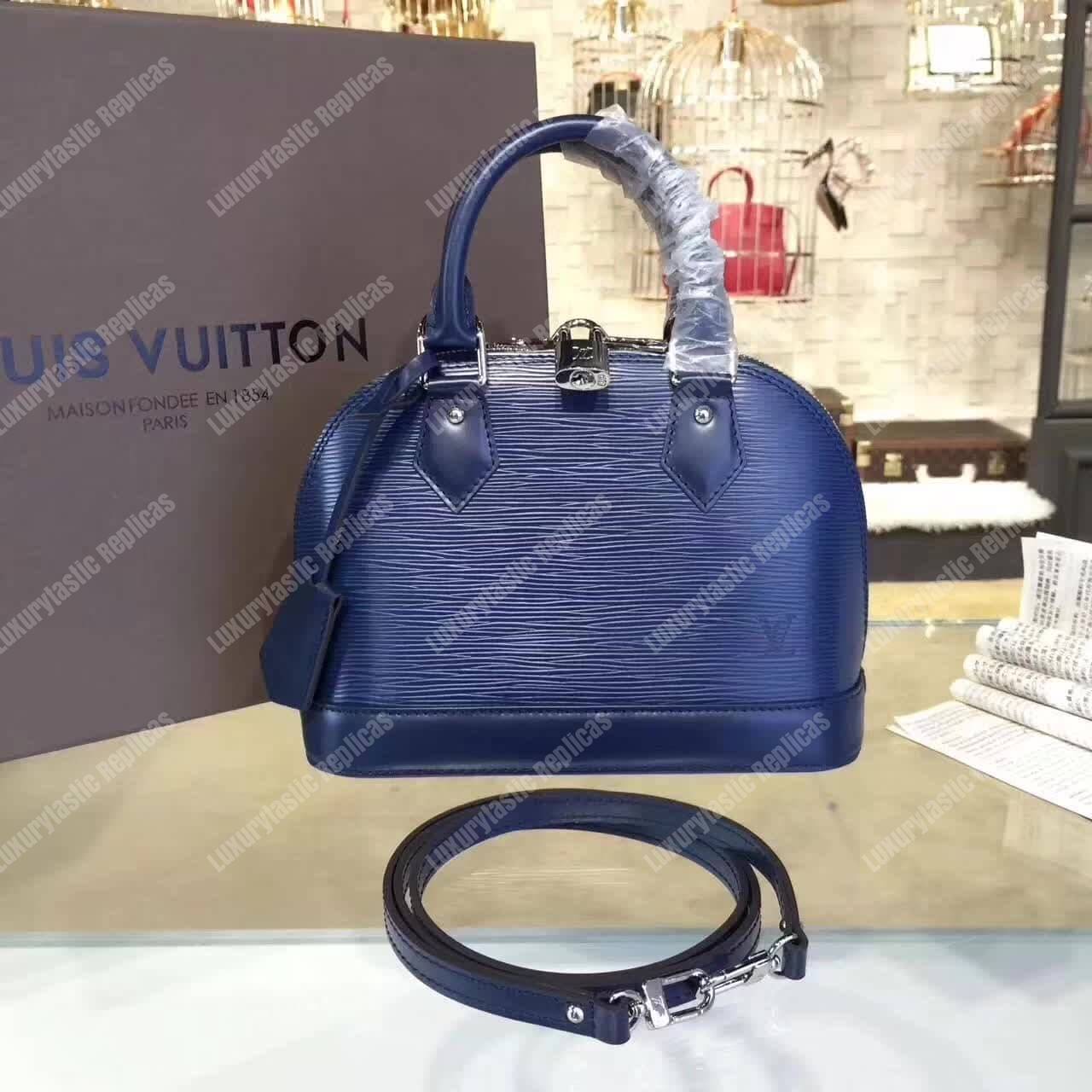 Louis Vuitton Alma Bb Indigo EPI