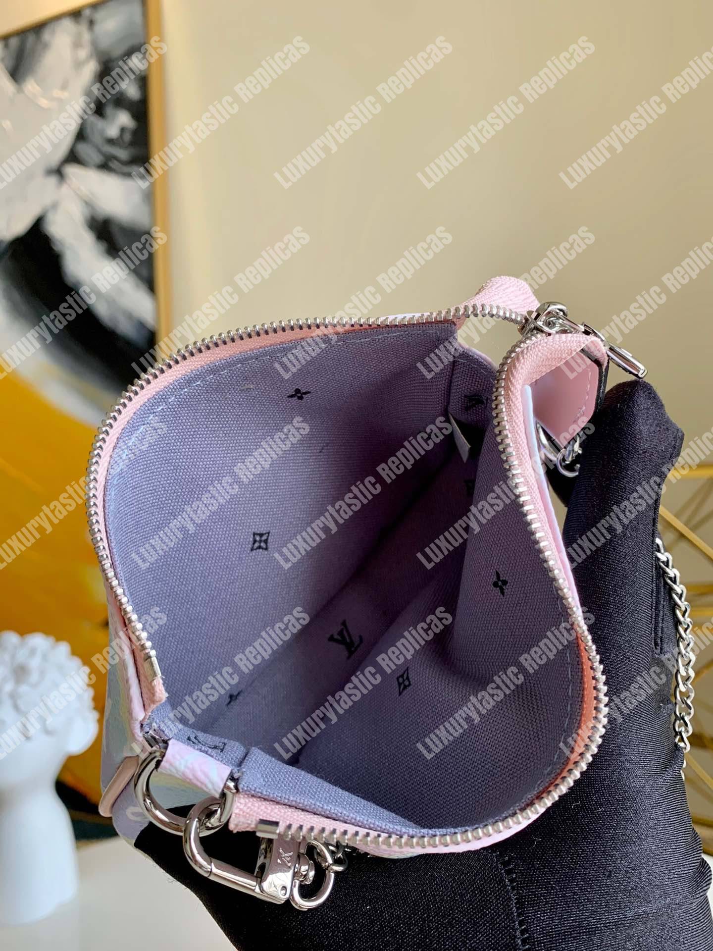 Louis Vuitton Escale Pastel Mini Pochette Accesoires ○ Labellov