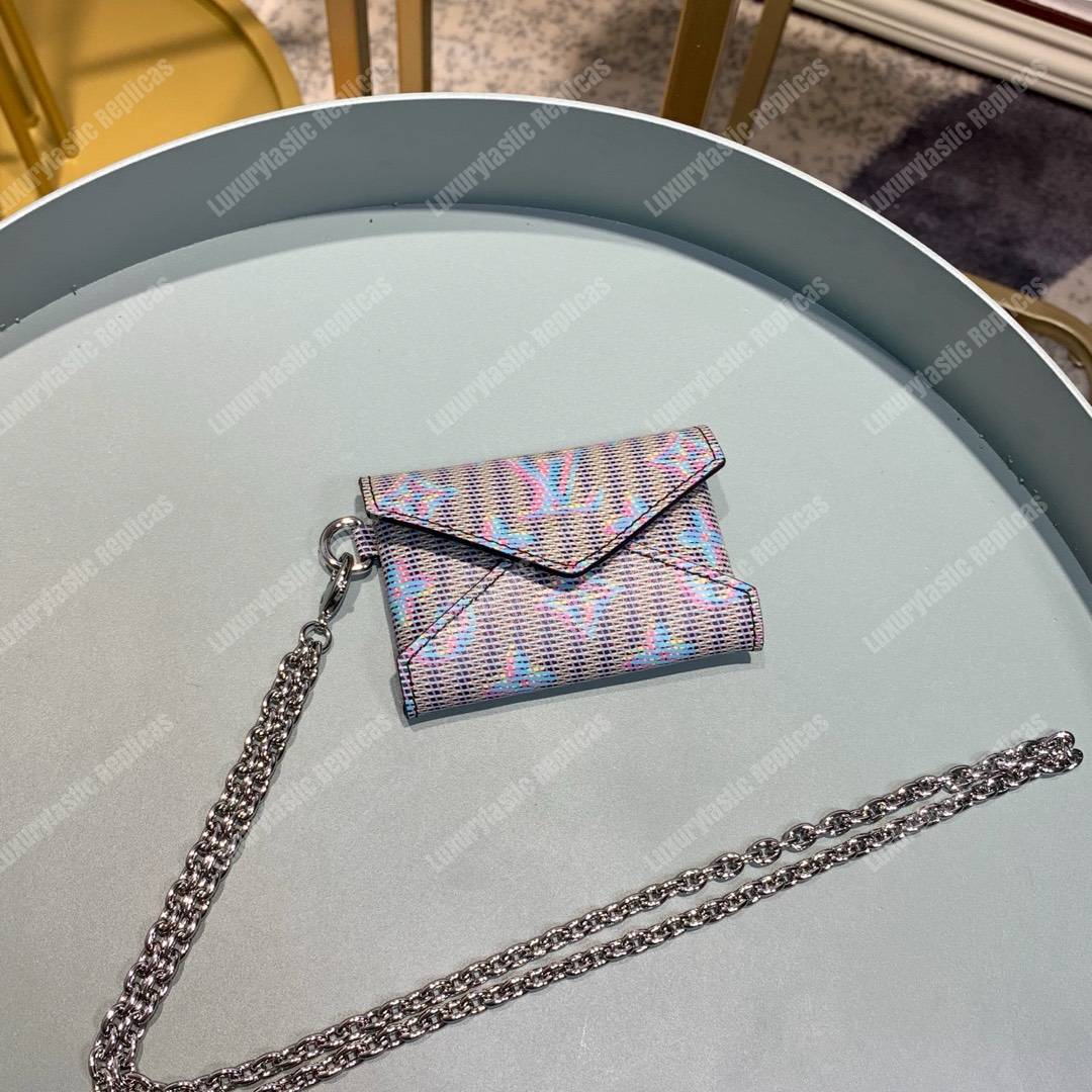 Louis Vuitton Monogram LV Pop Kirigami Necklace Pouch Wallet