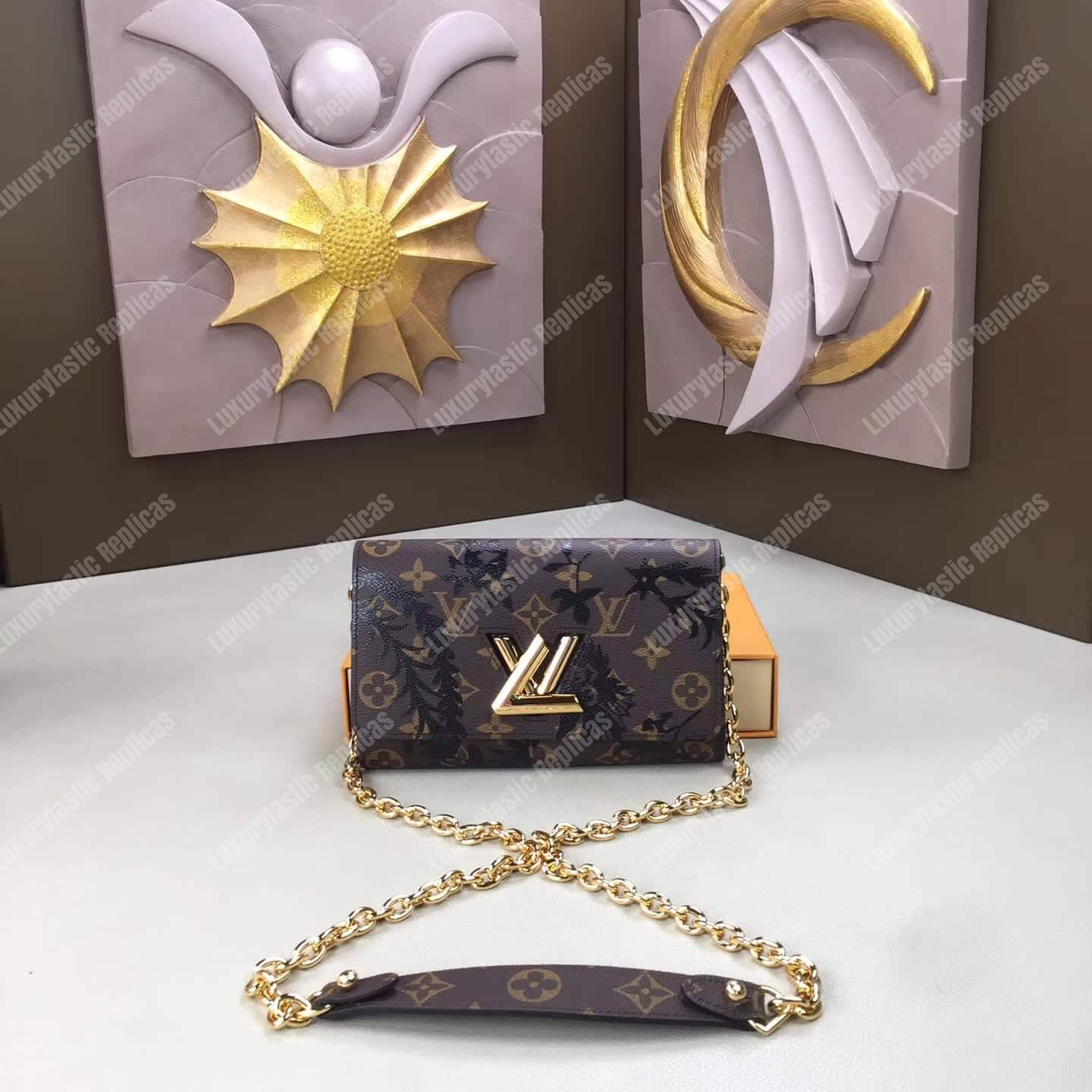 Louis Vuitton Twist Chain Wallet Monogram - Bags Valley
