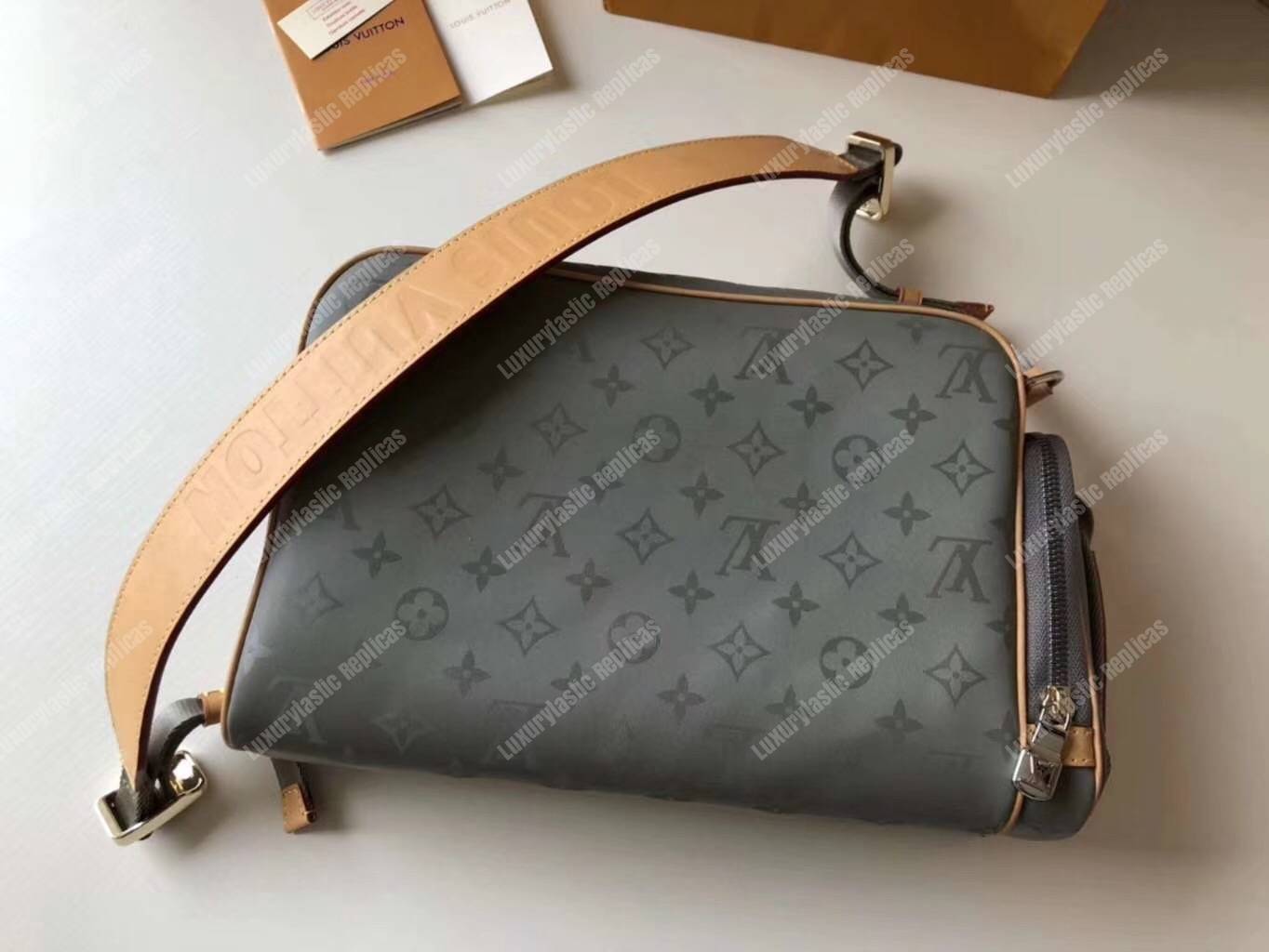 Louis Vuitton Camera Bag Monogram Titanium - Bags Valley