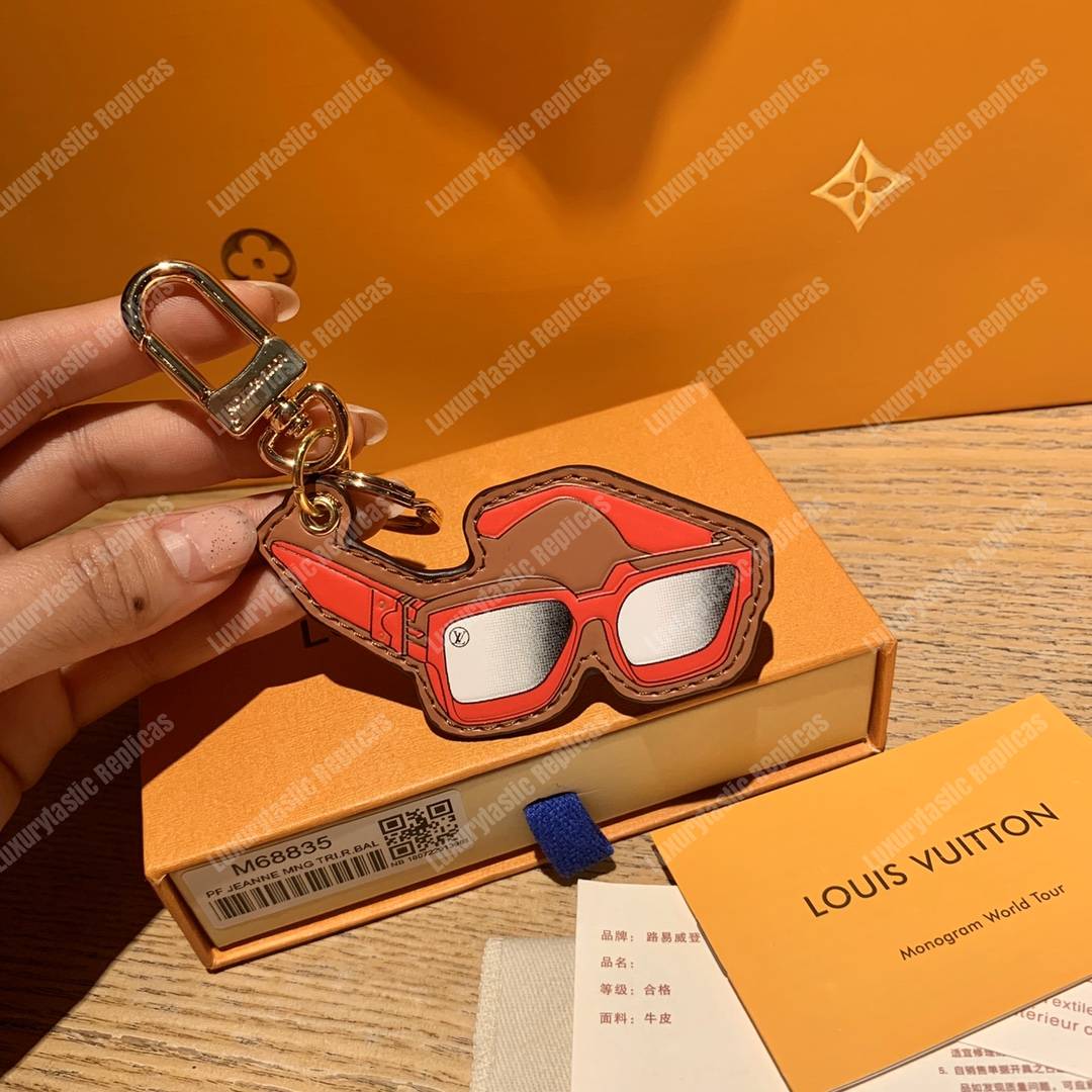 The 1.1 Millionaire Mini Icons bag charm and key holder by Virgil Abloh's  at 1stDibs