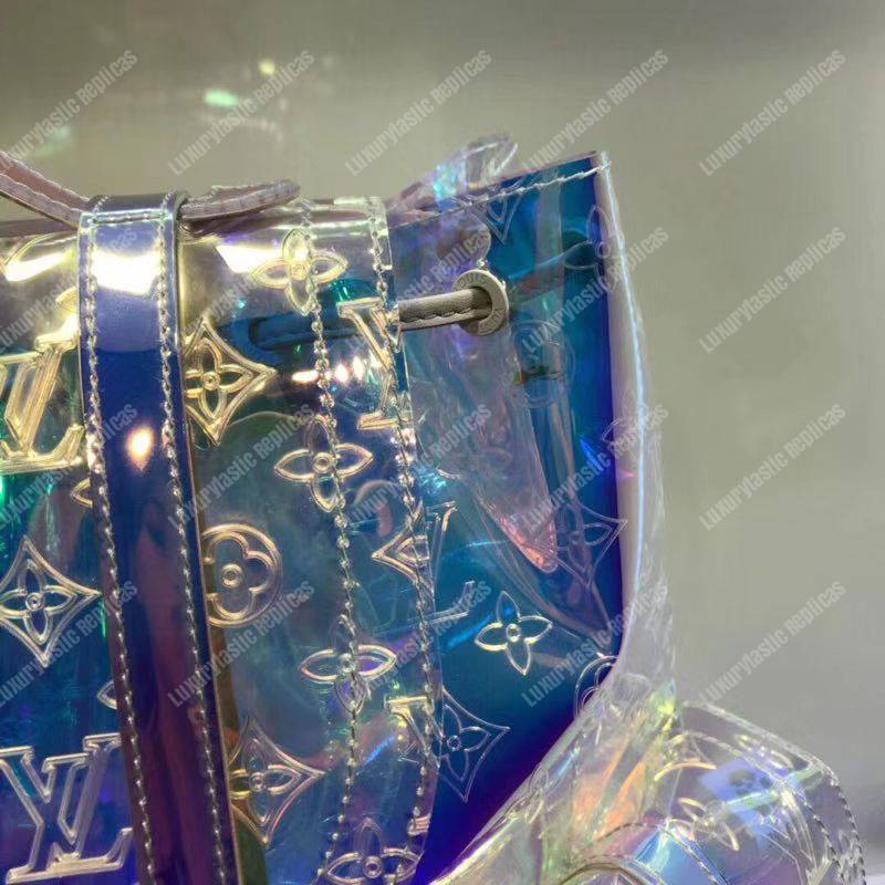 Louis Vuitton Christopher Backpack GM Monogram Iridescent Prism - Bags  Valley