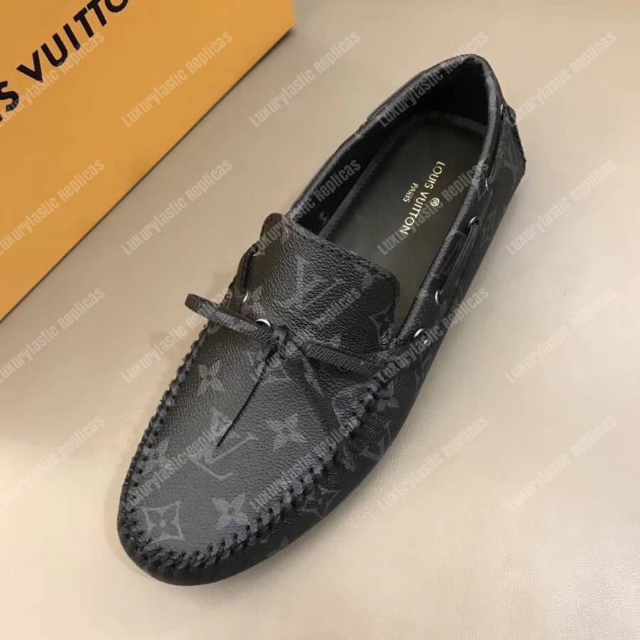 Louis Vuitton Suhali Studded Driving Loafers – Treasures From Angels