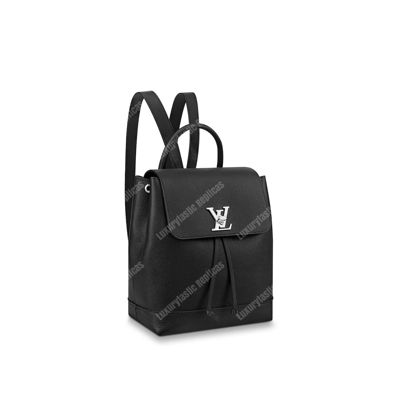 Louis Vuitton Lockme Backpack Noir - Bags Valley