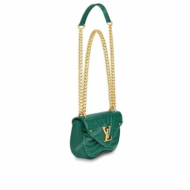 Louis Vuitton New Wave Chain Bag PM Green - Bags Valley
