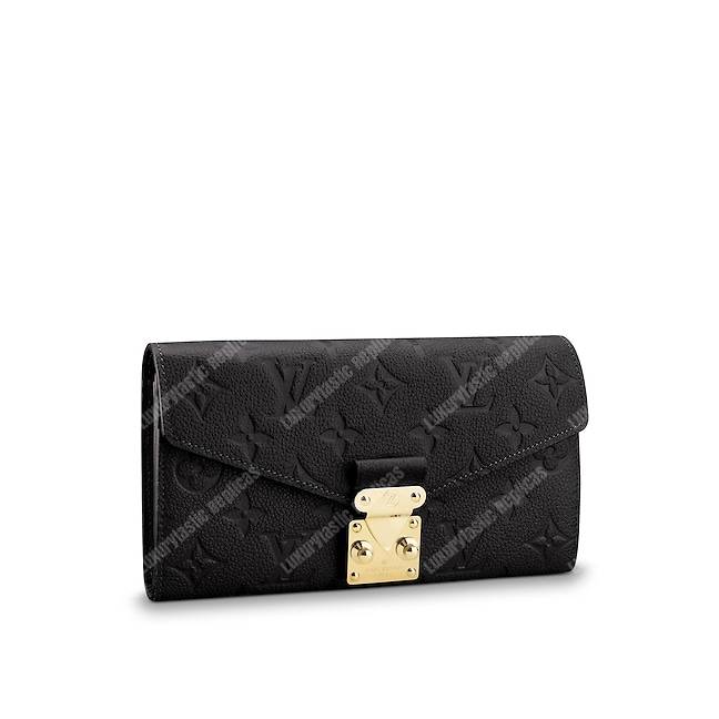 Louis Vuitton, Bags, Louis Vuitton Empreinte Porte Feuille Metis Compact  Wallet Noir M8880 Lv 37826a