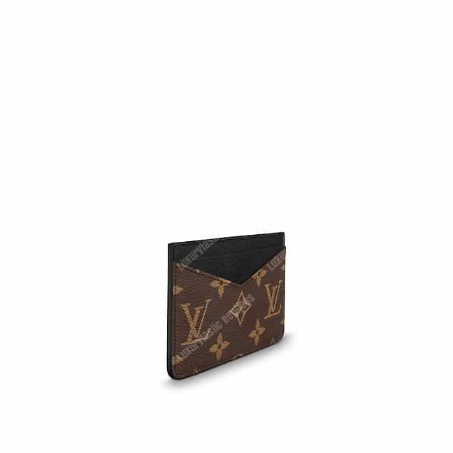 Neo Card Holder Monogram Macassar Canvas - Men - Small Leather Goods