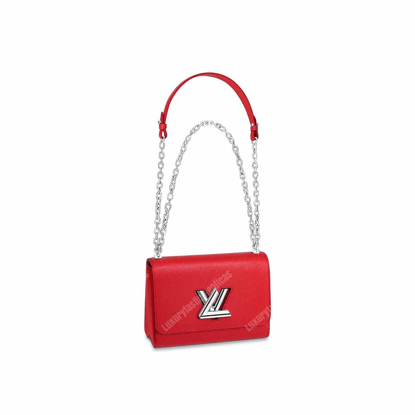 Louis Vuitton Twist MM Epi Leather Red - Bags Valley