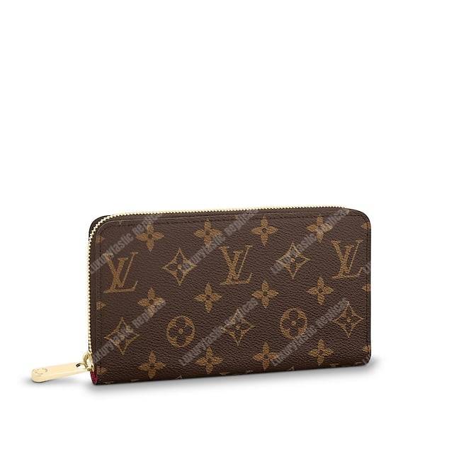 Louis Vuitton Zippy Wallet Monogram Fuchsia - Bags Sky