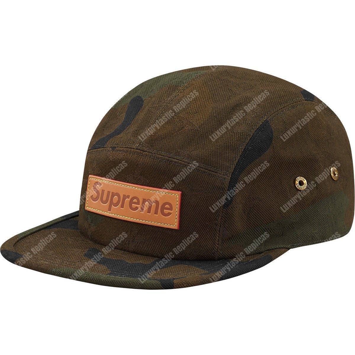 Casquette Louis Vuitton x Supreme Camouflage Limited Edition 5 Panels - Bags Valley